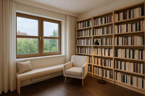 Arbeitszimmer Beispielbild KI