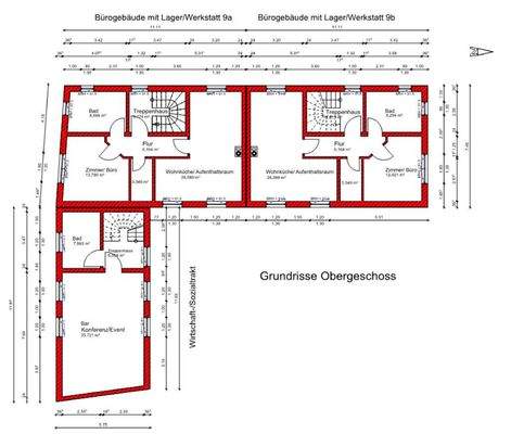 Gewerbe Obergeschoss