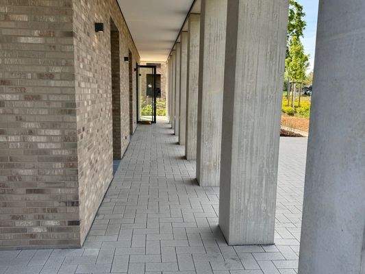 Arkade - überdachte Freifläche