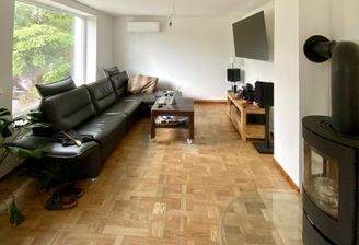 Wohnbereich mit Kaminofen