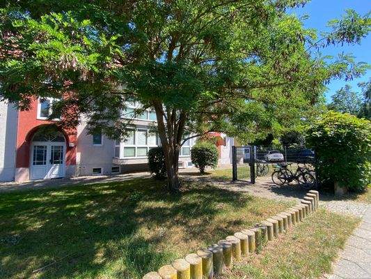 Gepflegte Grünanlage