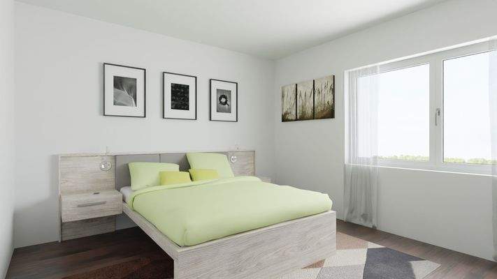 Schlafzimmer (Bild KI generiert)