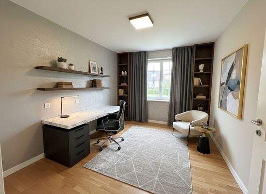 virtuelles Homestaging Büro