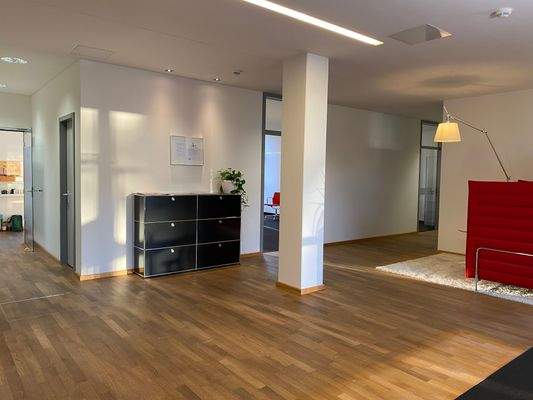 hochwertiger Parkett im Flur