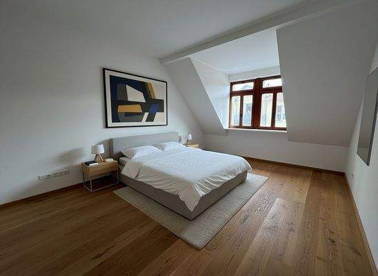 Schlafzimmer 1 mit Einrichtungsbeispiel