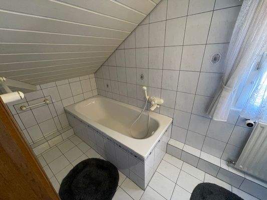 Mit Wanne und Abstellkniestock