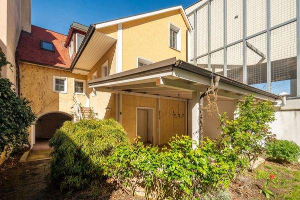 Hausansicht Innenhof