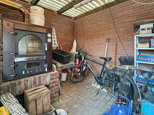 Abstellraum am Carport