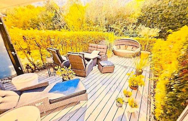 40 Qm WPC Terrasse Südterrass 