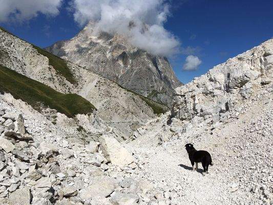 Mitten im Gran Sasso-Gebiet 