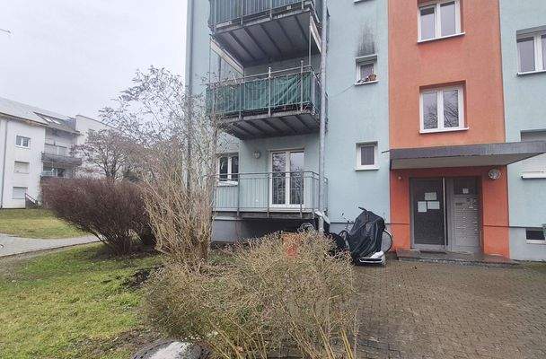 Ansicht Haus 8 Eingang