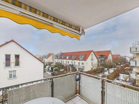 Balkon mit Westausrichtung