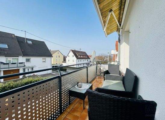 Balkon mit Süd-Ausrichtung