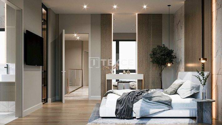 Apartments in a Complex with a Pool Near Antalya Airport