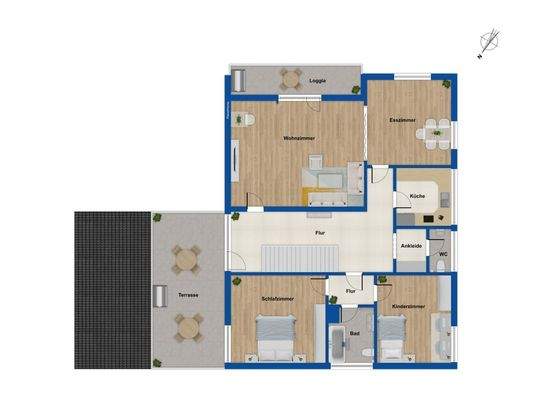 Grundriss - Obergeschoss