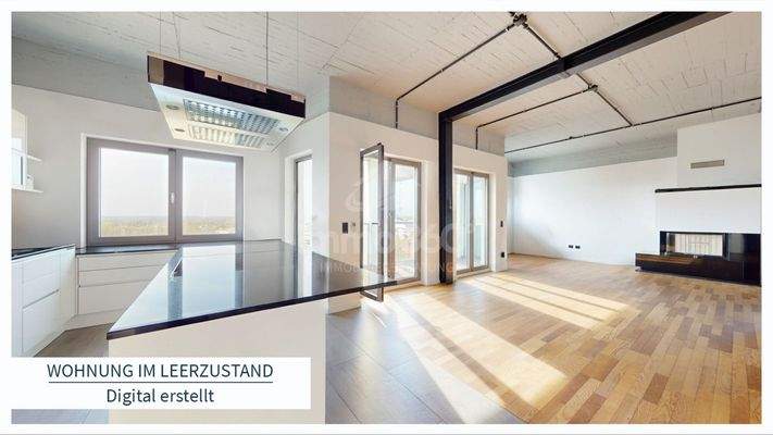 Wohnung im Leerzustand