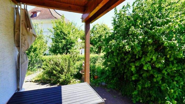 Blick von der Terrasse