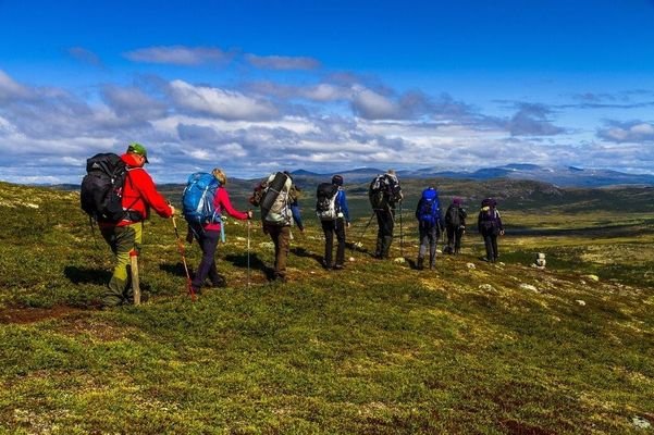 Wandergruppe