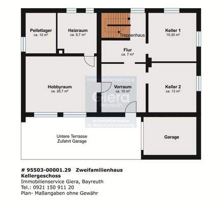 Grundriss Kellergeschoss