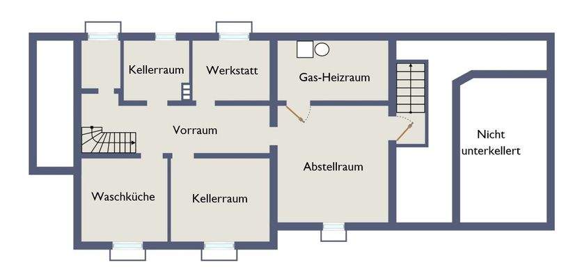 Grundriss Kellergeschoss