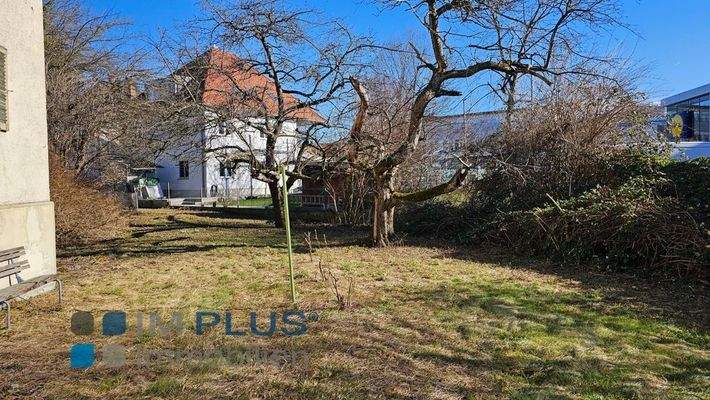 Ansicht des Grundstückes