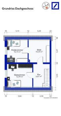 Grundriss Dachgeschoss