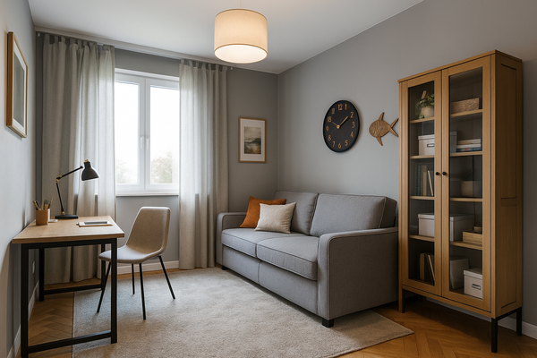 Visualisierung Büro / Gästezimmer