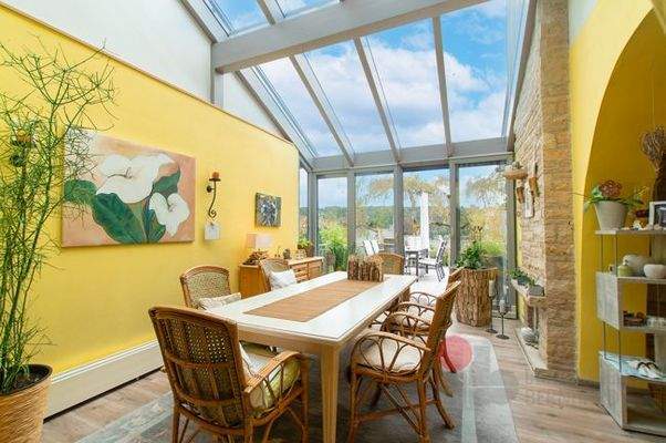 Wintergarten im Erdgeschoss