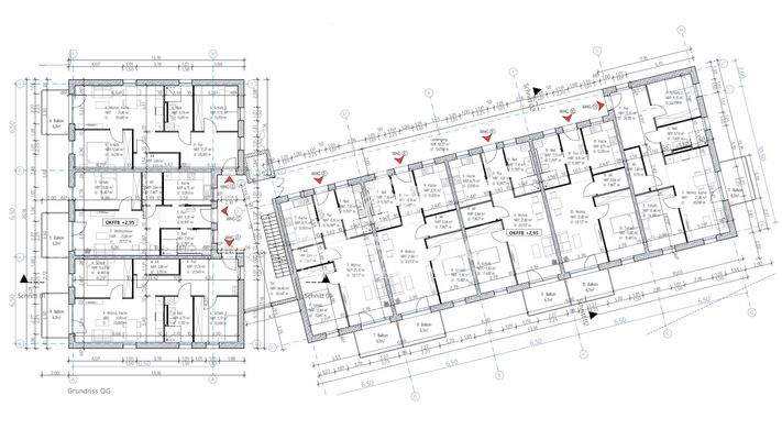 Grundriss 1. Obergeschoss Planzeichnung