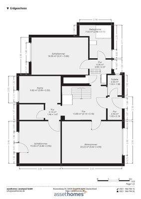 Grundriss: Erdgeschoss