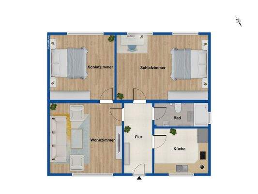 Grundriss Erdgeschoss