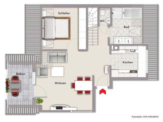 Grundriss Dachgeschoss