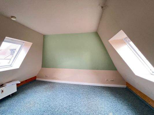 Zimmer vor Renovierung