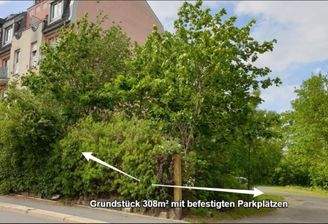 Grundstück straßenseitig