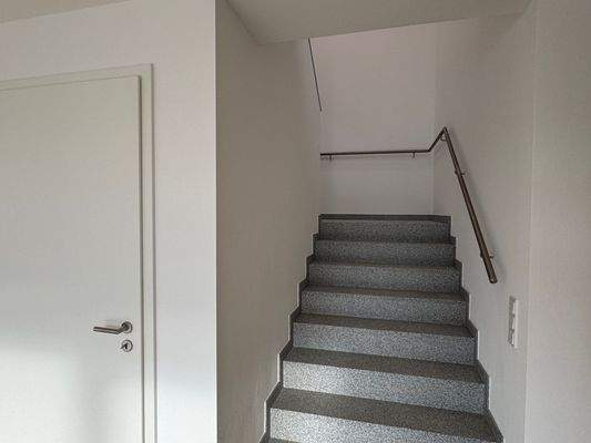 Maisonette Aufgang Schlafetage