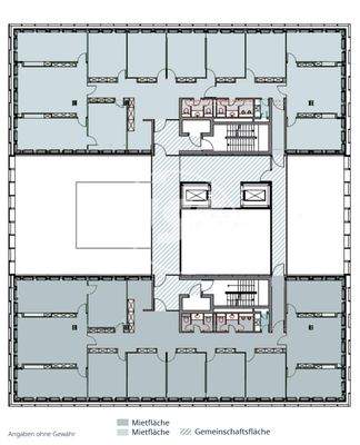 Grundrisse 6. Obergeschoss