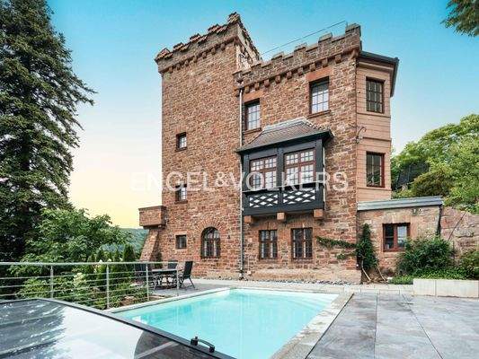 Ansicht Villa (Südwest)