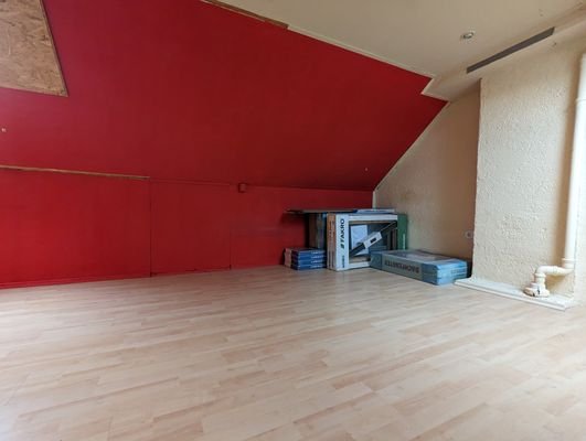Ausgebauter Dachboden