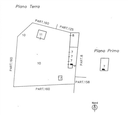Grundriss Piano terra
