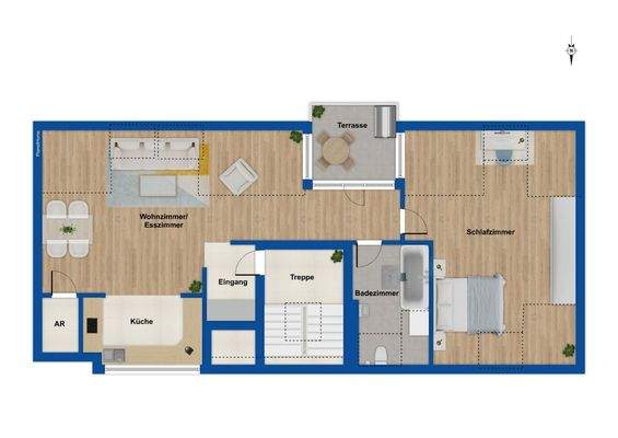 Grundriss Dachgeschoss