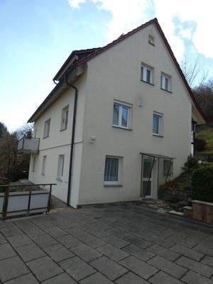 Ansicht Süd-West mit Terrasse 