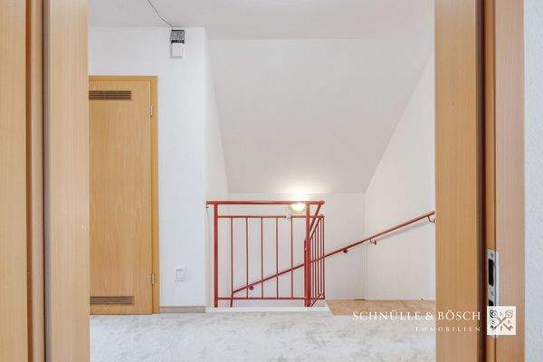 Viel Platz im Obergeschoss