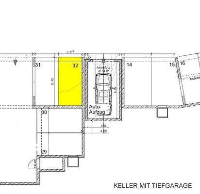 Tiefgaragenstellplatz Nr. 32