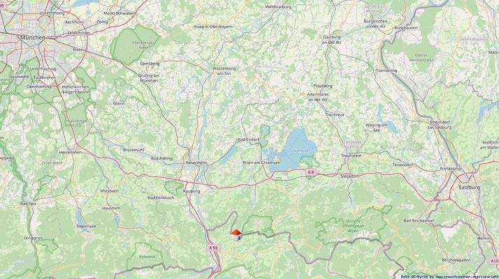 zwischen München und Salzburg