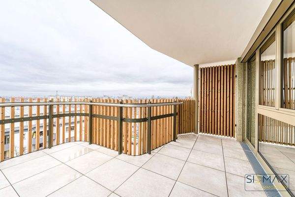 Balkon - Aufnahme des 7. Obergeschosses