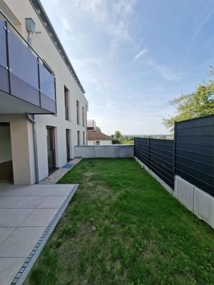 Ausblick Garten-Terrasse