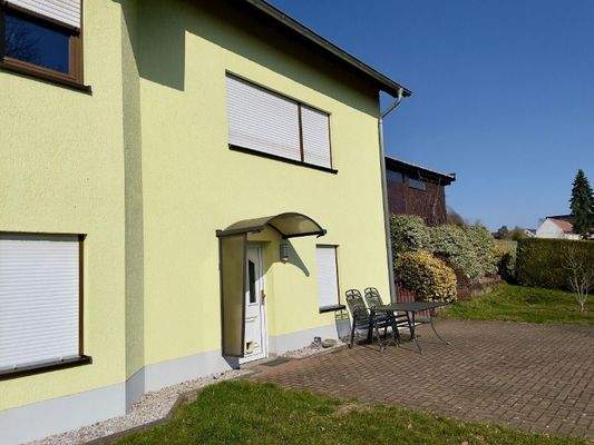 Hauseingang Rückseite
