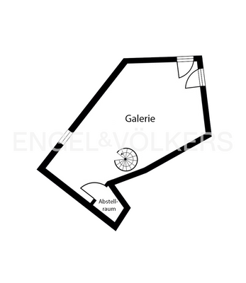 Grundriss Galerieebene