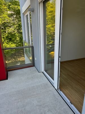 Zutritt zum Balkon