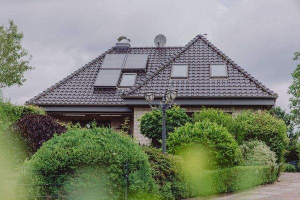 Solaranlage auf dem Dach